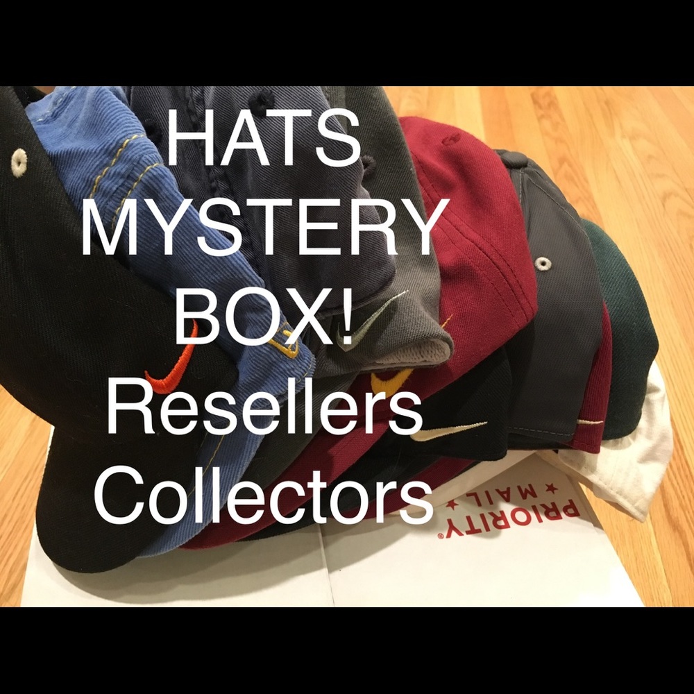 MYSTERY BOX! 5 pounds of assorted hats!